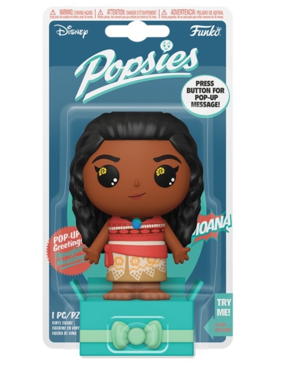 Disney Funko Popsies Moana Pop-Up Vinyl Figure
